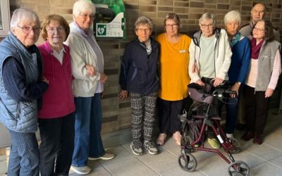 Ein Defibrillator, der Leben retten kann